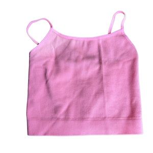 🔥2 FOR $10🔥 Zenana Outfitters Neon Pink Crop Tank S/M